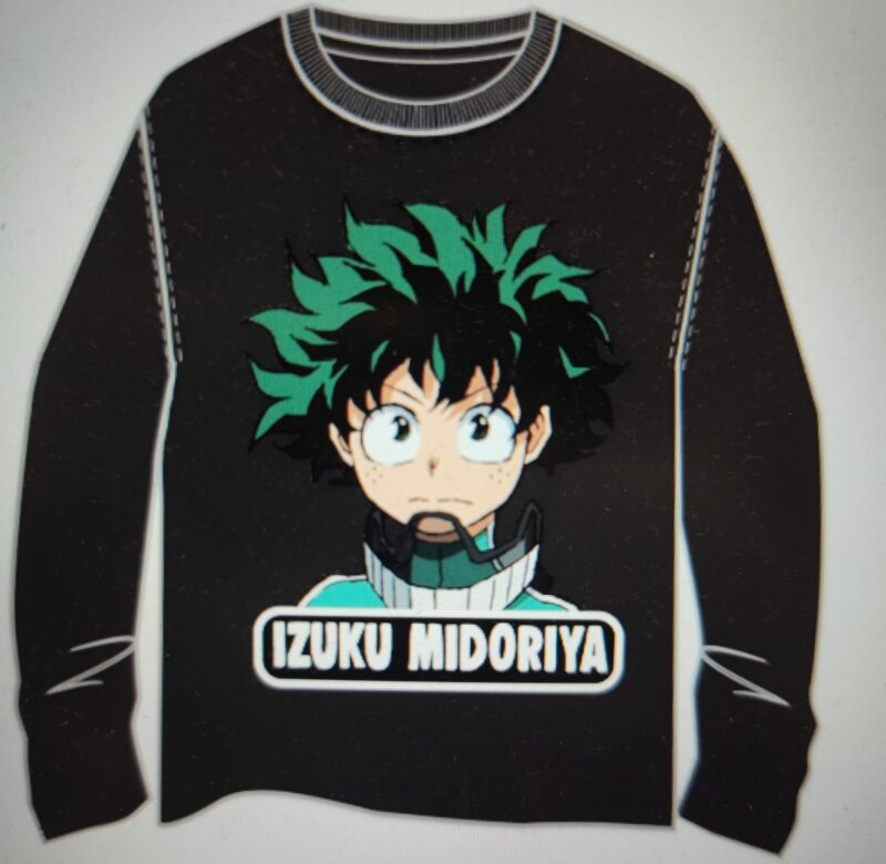 Camiseta M/L Mha izuku