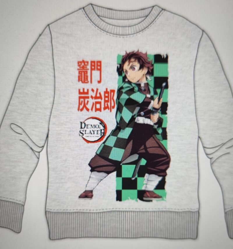 Sudadera demon slayer tanjiro cuadros