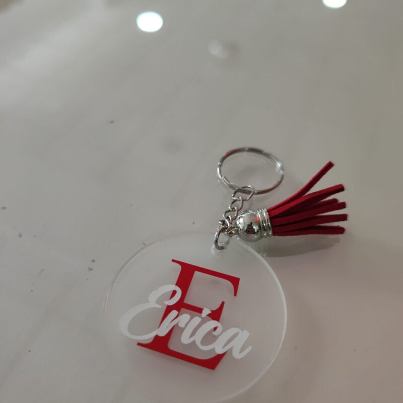 Llavero acrílico personalizado