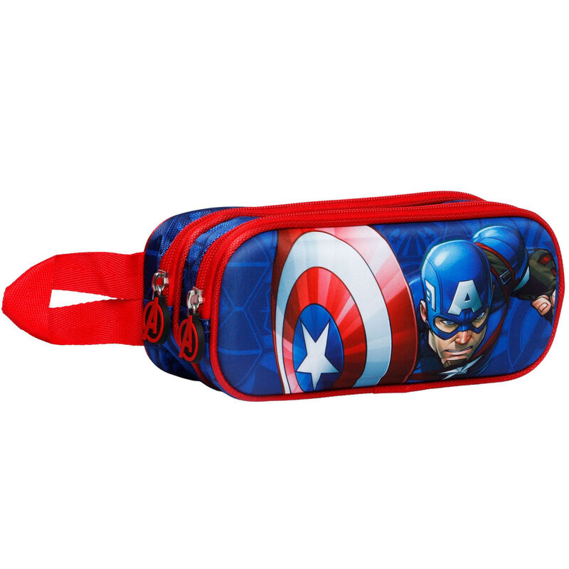 Portatodo 3D Patriot Capitan America Marvel