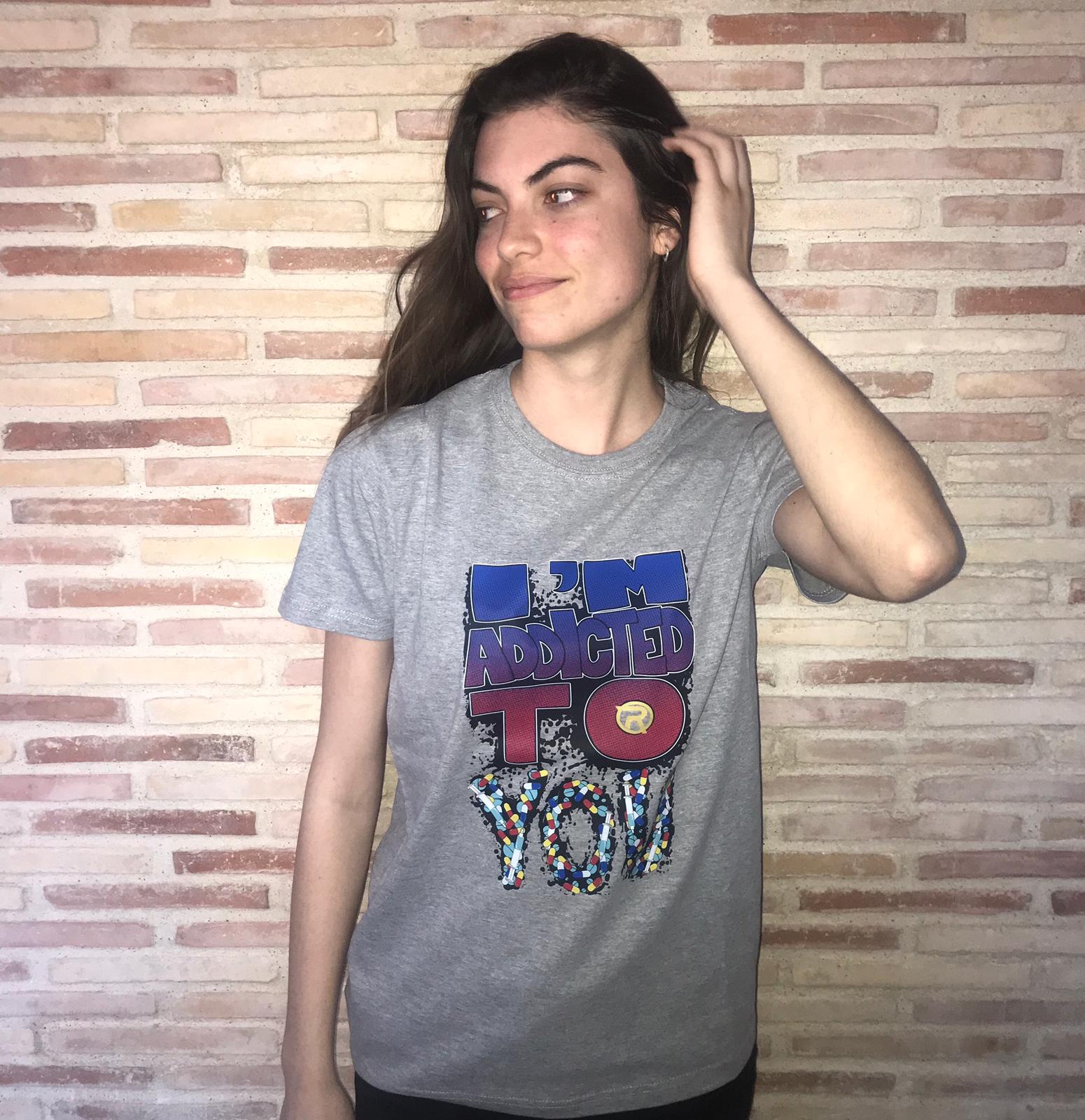 Camiseta addicted
