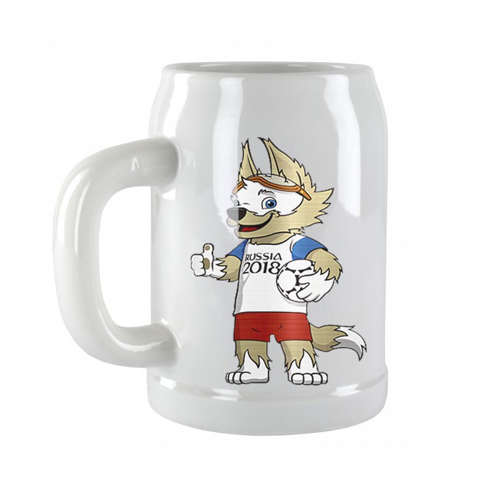 Taza cerveza cerámica