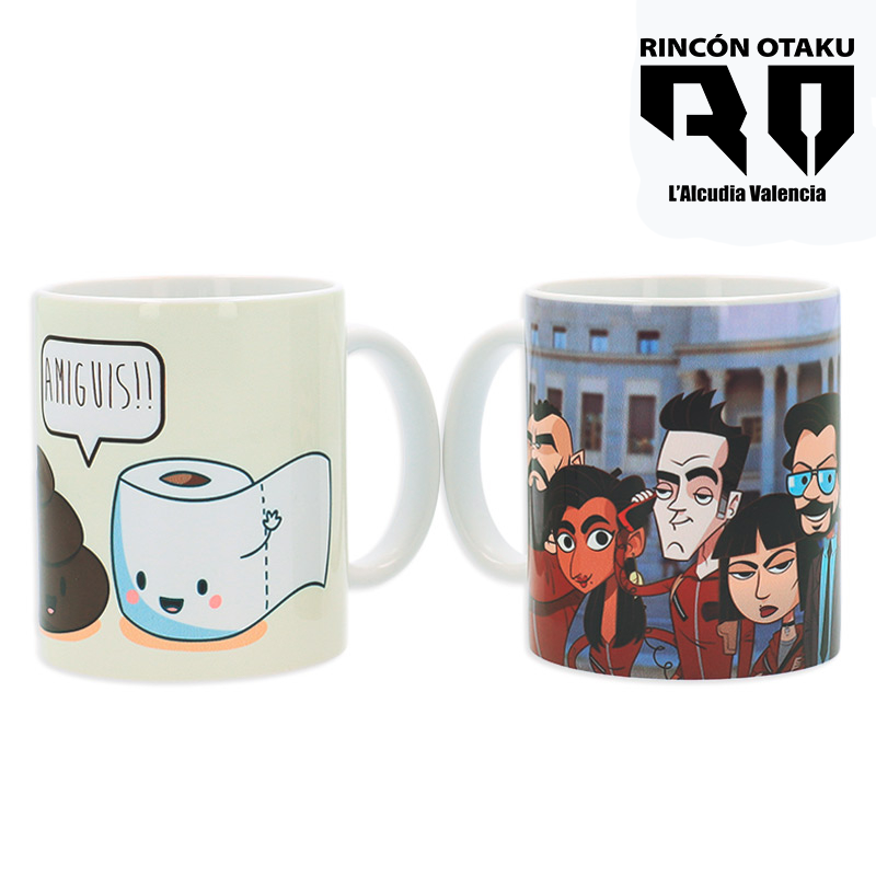 Taza blanca personalizada