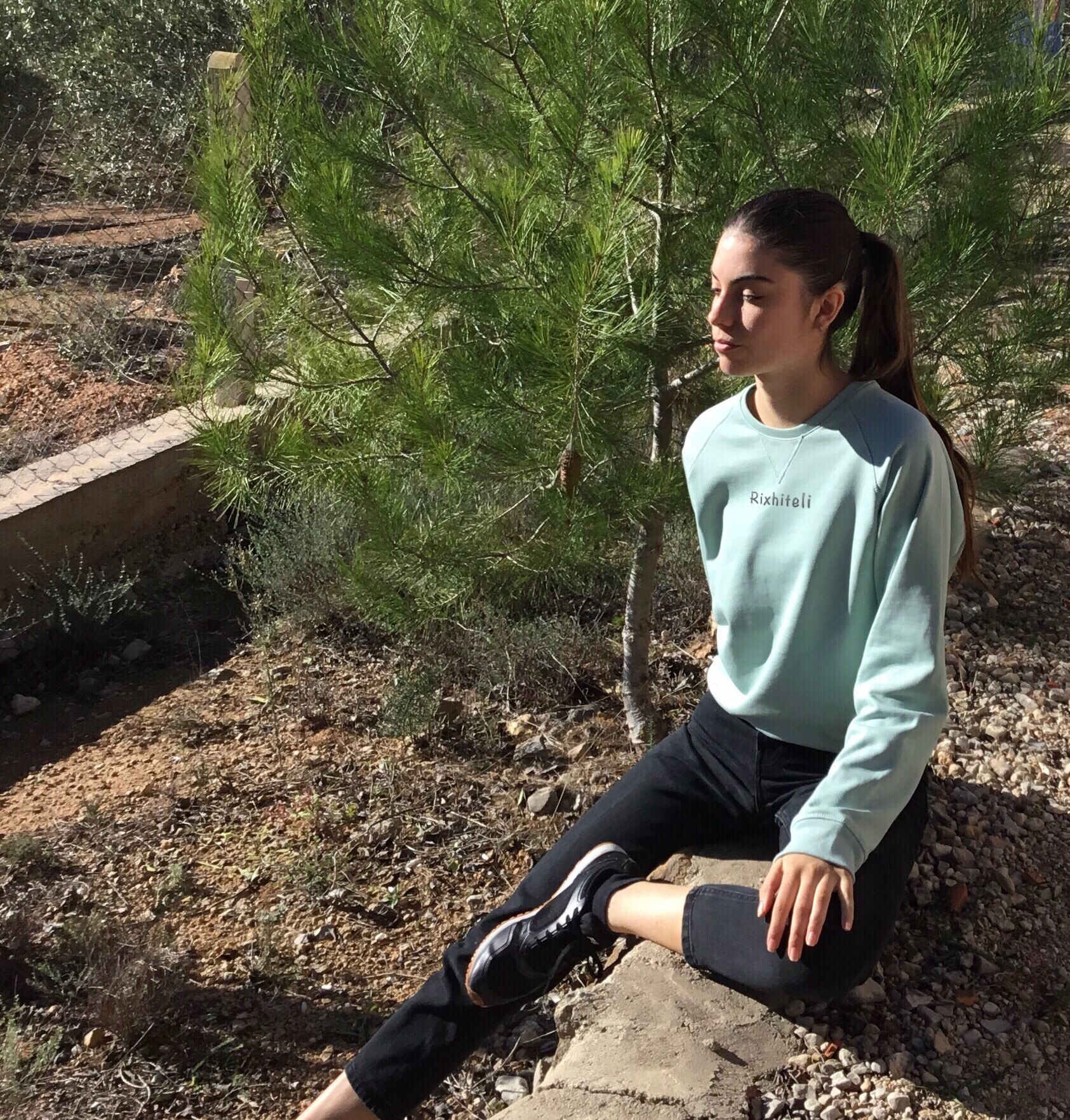 Sudadera elegant Sage