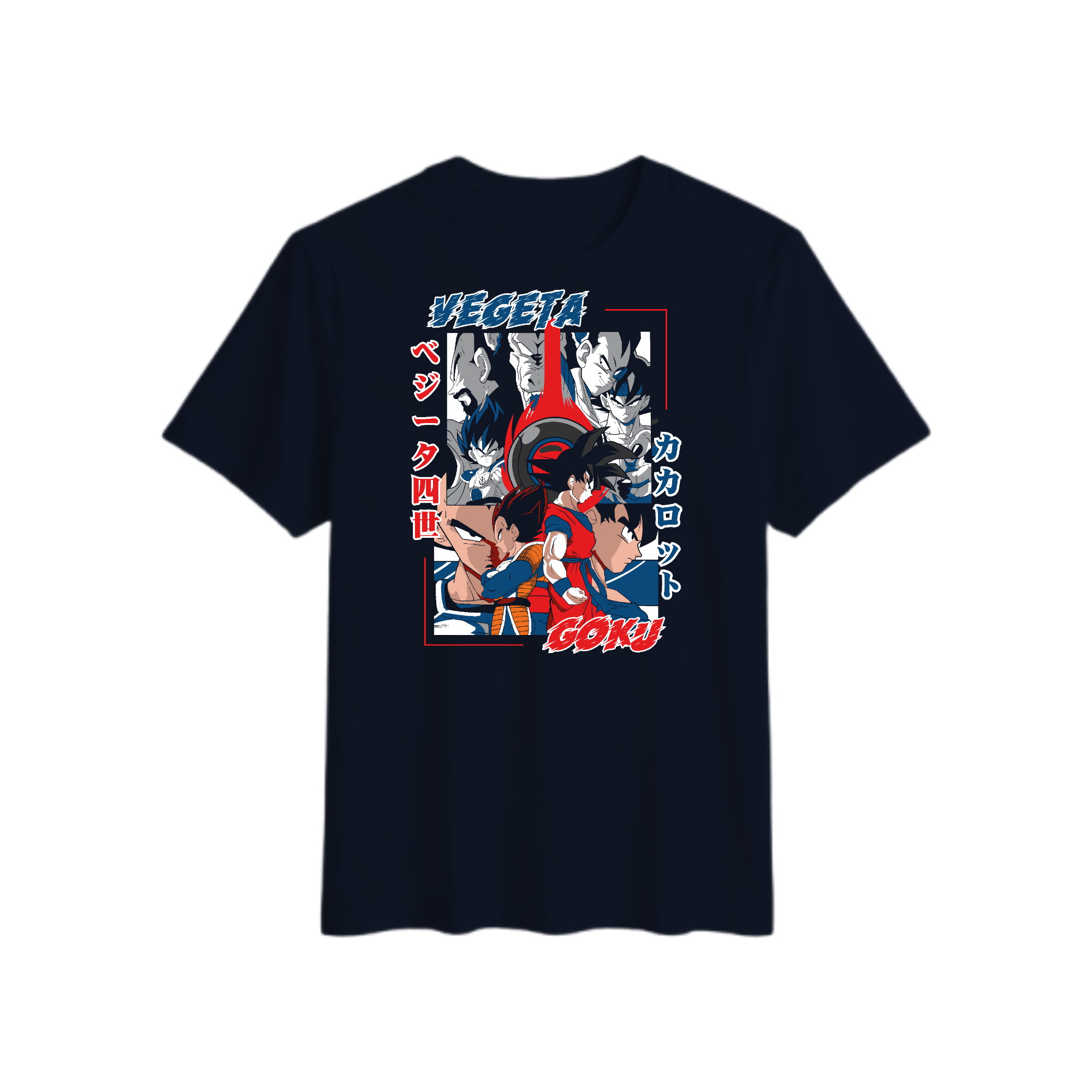 Camiseta Dragon Ball vegeta Goku